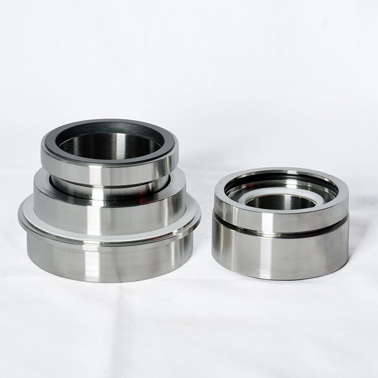 John crane SE1-45 mechanical seal in pulp pump front view