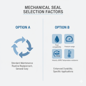 Mechanical seal selection factors